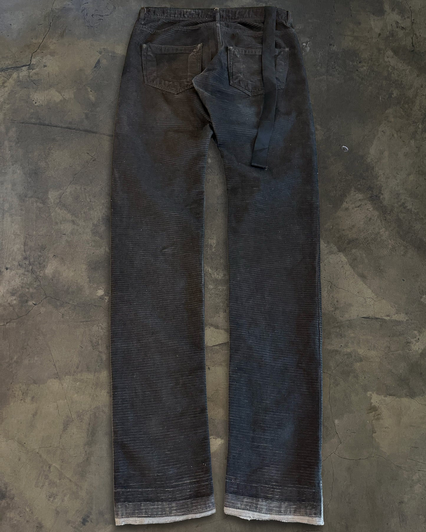 RICK OWENS DRKSHDW FW2009 CORDUROY DETROITS
