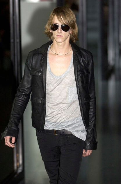 DIOR HOMME SS2005 RUNWAY 4 POCKET JACKET
