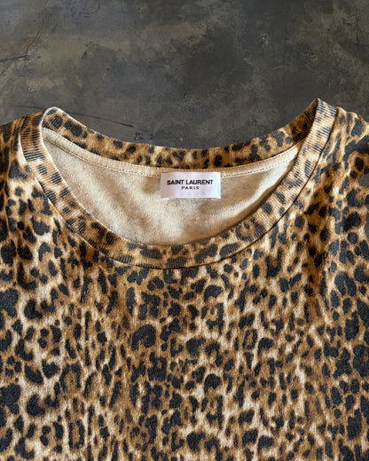 SAINT LAURENT FW2020 ANIMALIER CHEETAH TEE