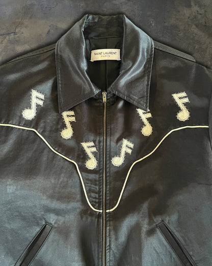 SAINT LAURENT FW2016 MUSIC NOTE JACKET