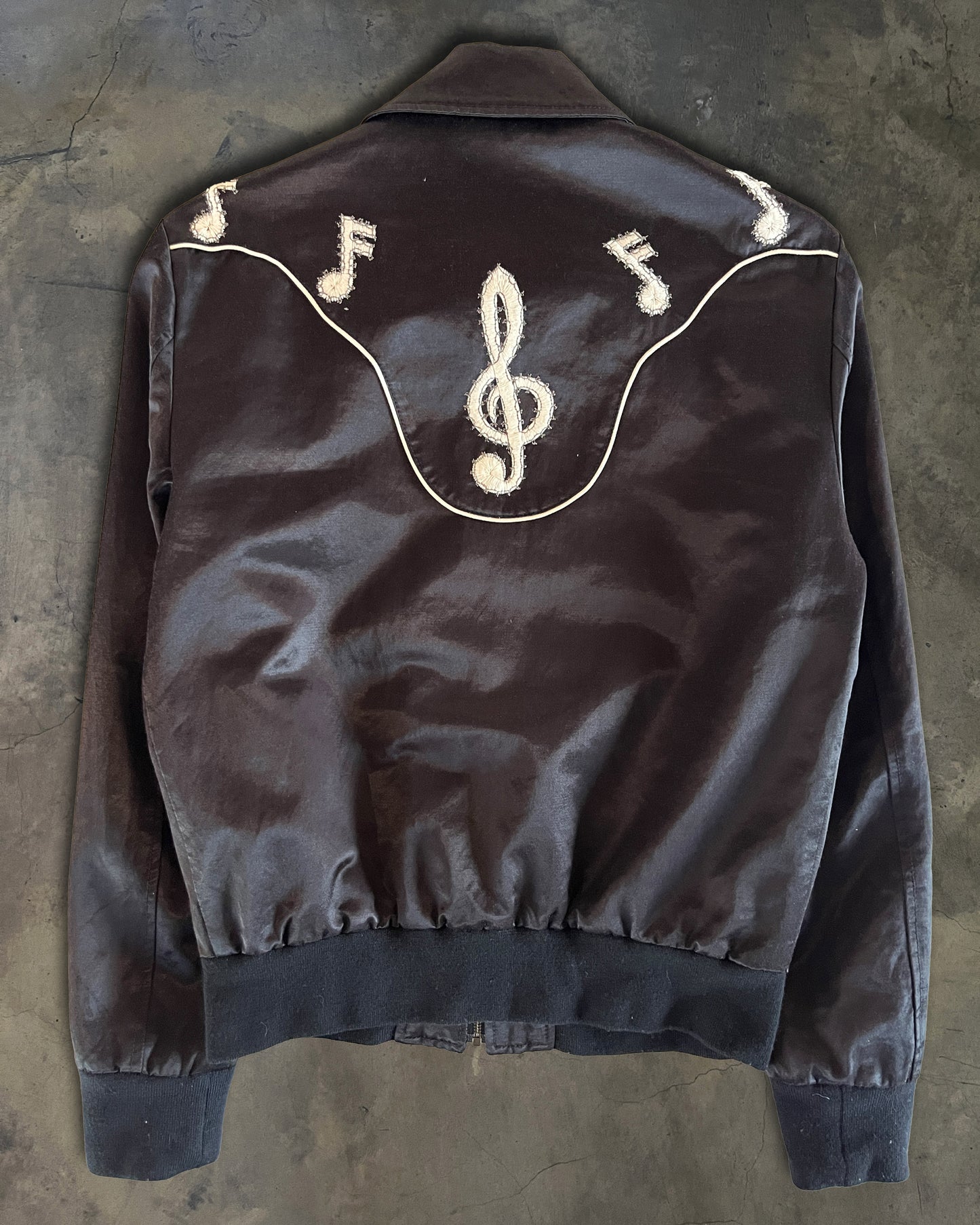 SAINT LAURENT FW2016 MUSIC NOTE JACKET