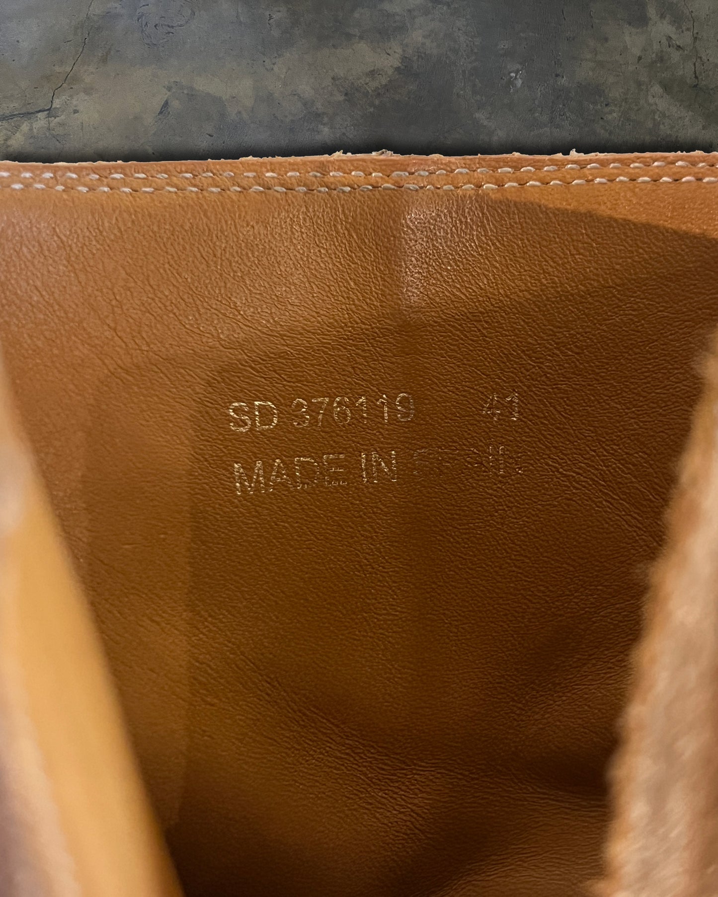 SAINT LAURENT SS2015 SANTIAG SUEDE BOOTS