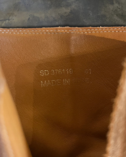 SAINT LAURENT SS2015 SANTIAG SUEDE BOOTS