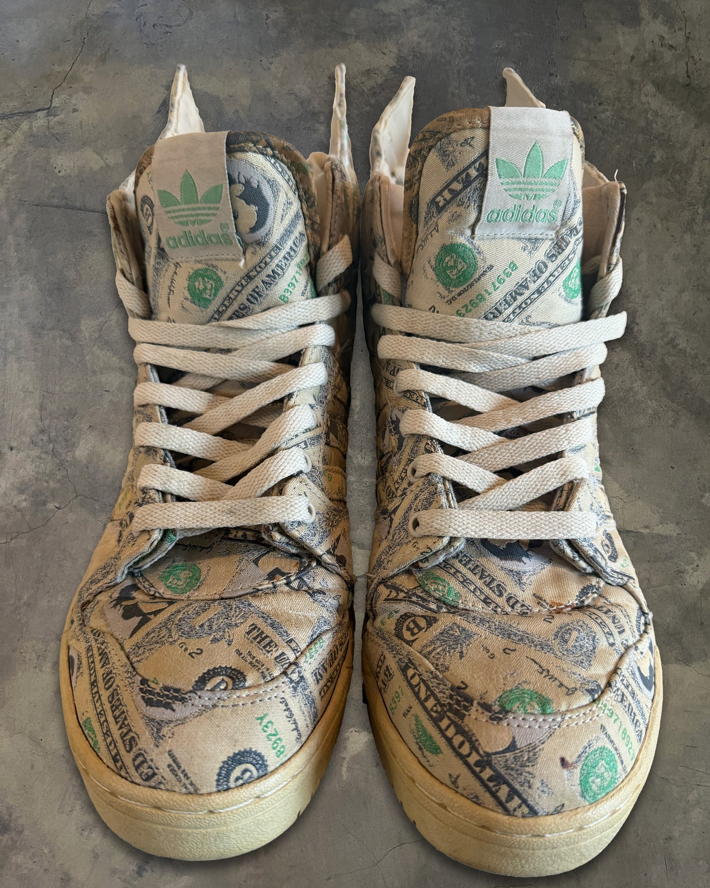 JEREMY SCOTT X ADIDAS FORUM 2.0 MONEY WINGS