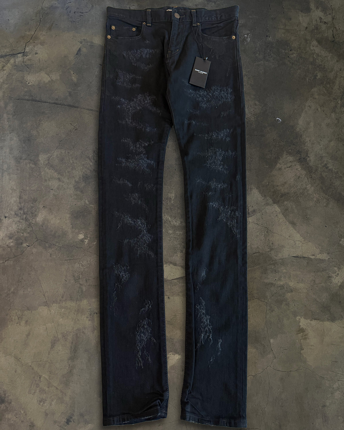 SAINT LAURENT FW2013 SCAB DISTRESSED D02