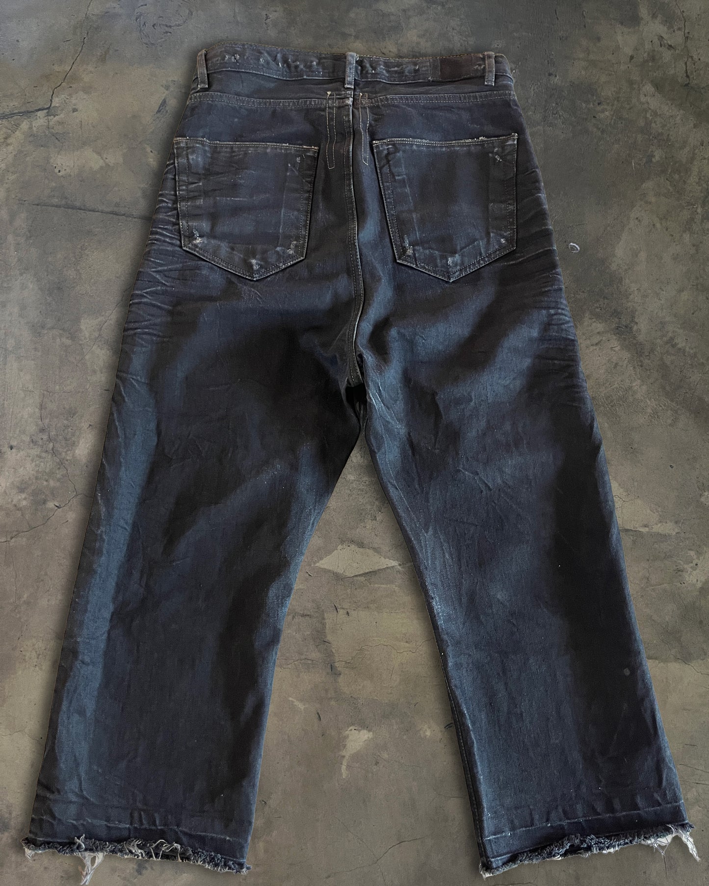 RICK OWENS OLMAR MIRTA GETH DENIM