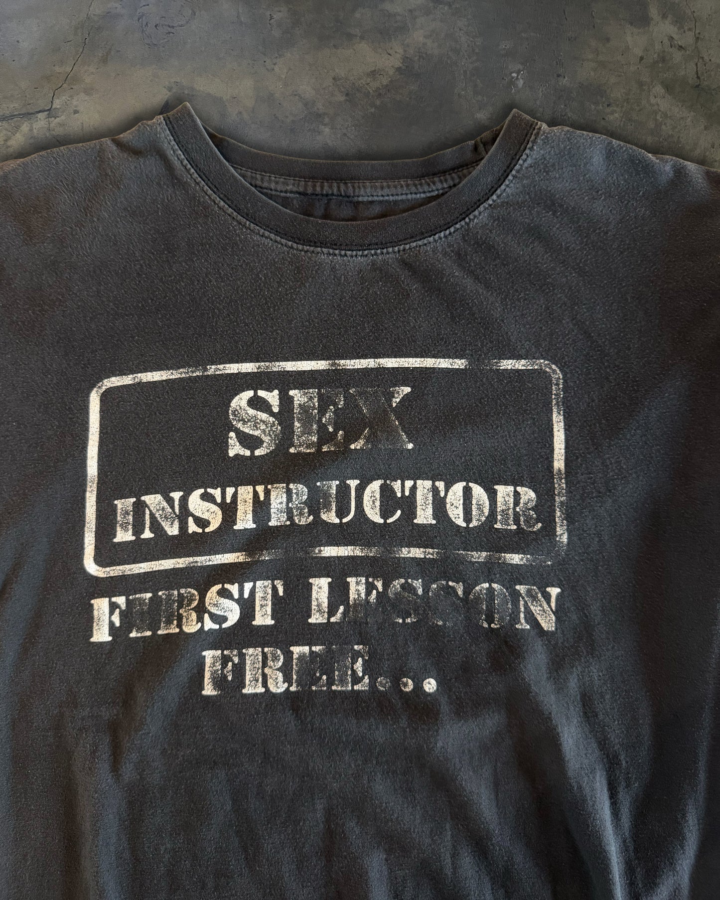 VINTAGE SEX INSTRUCTOR TEE