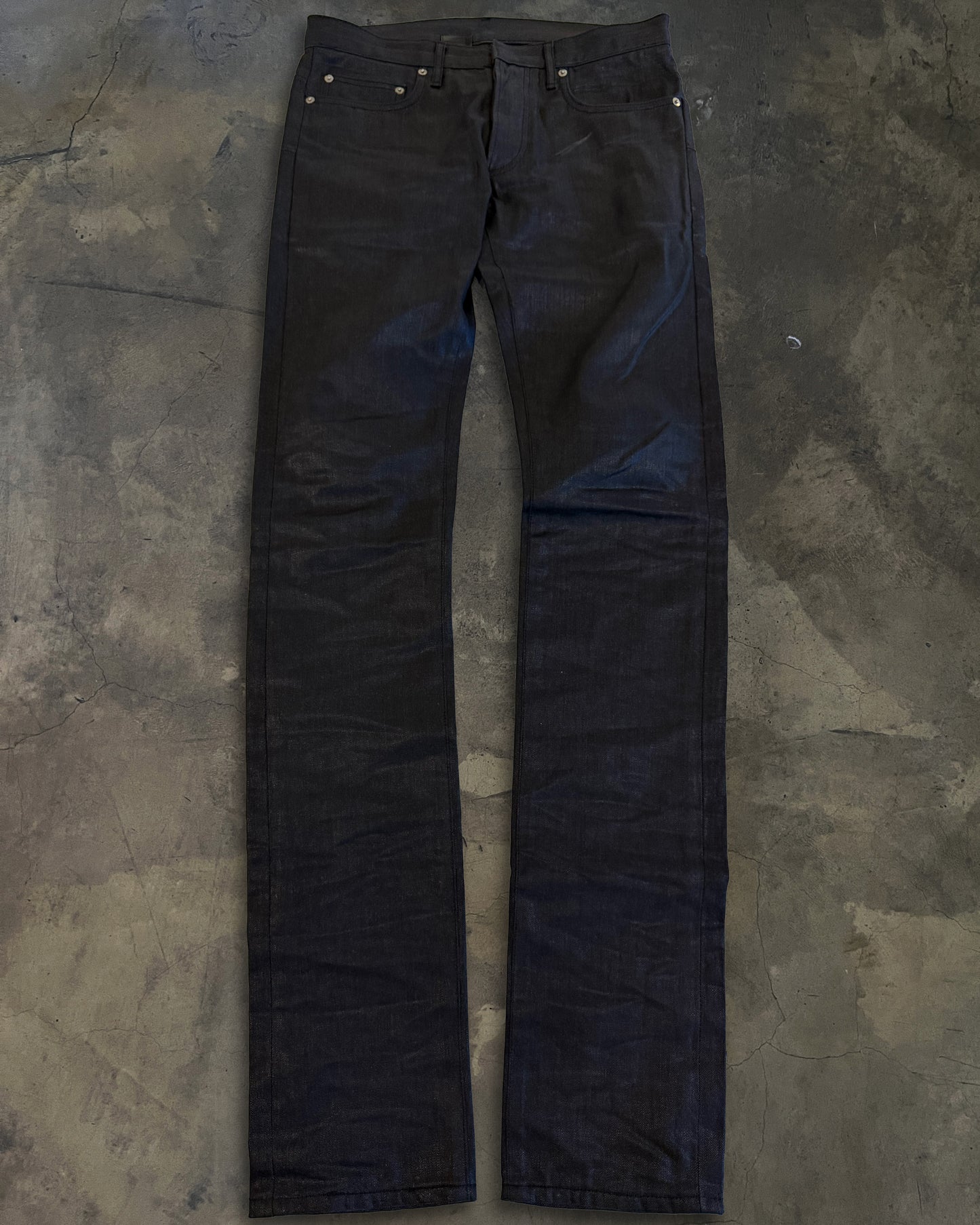 DIOR HOMME SS2007 " WE LOOK GOOD TOGETHER" BLACK SHARP