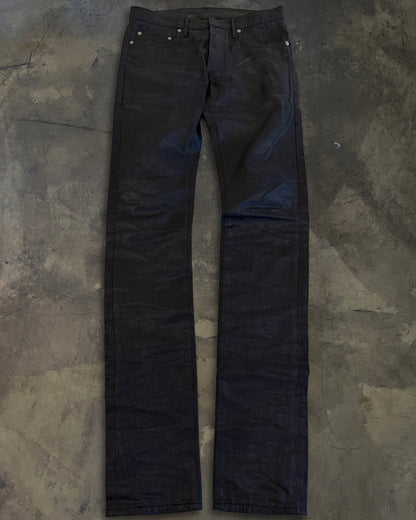 DIOR HOMME SS2007 " WE LOOK GOOD TOGETHER" BLACK SHARP