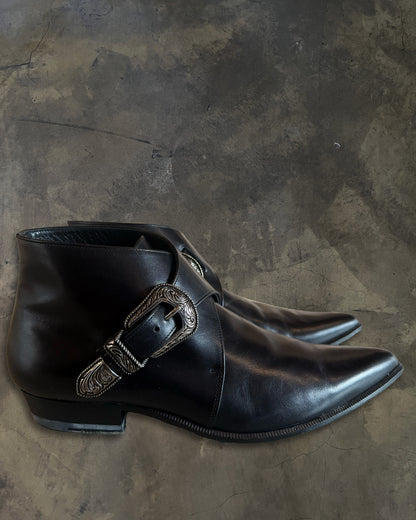 SAINT LAURENT SS2014 RUNWAY DUCKIES WESTERN BOOTS