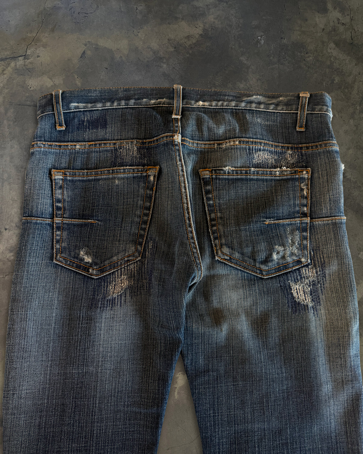 DIOR HOMME AW2008 REPAIRED "JAKE" DENIM