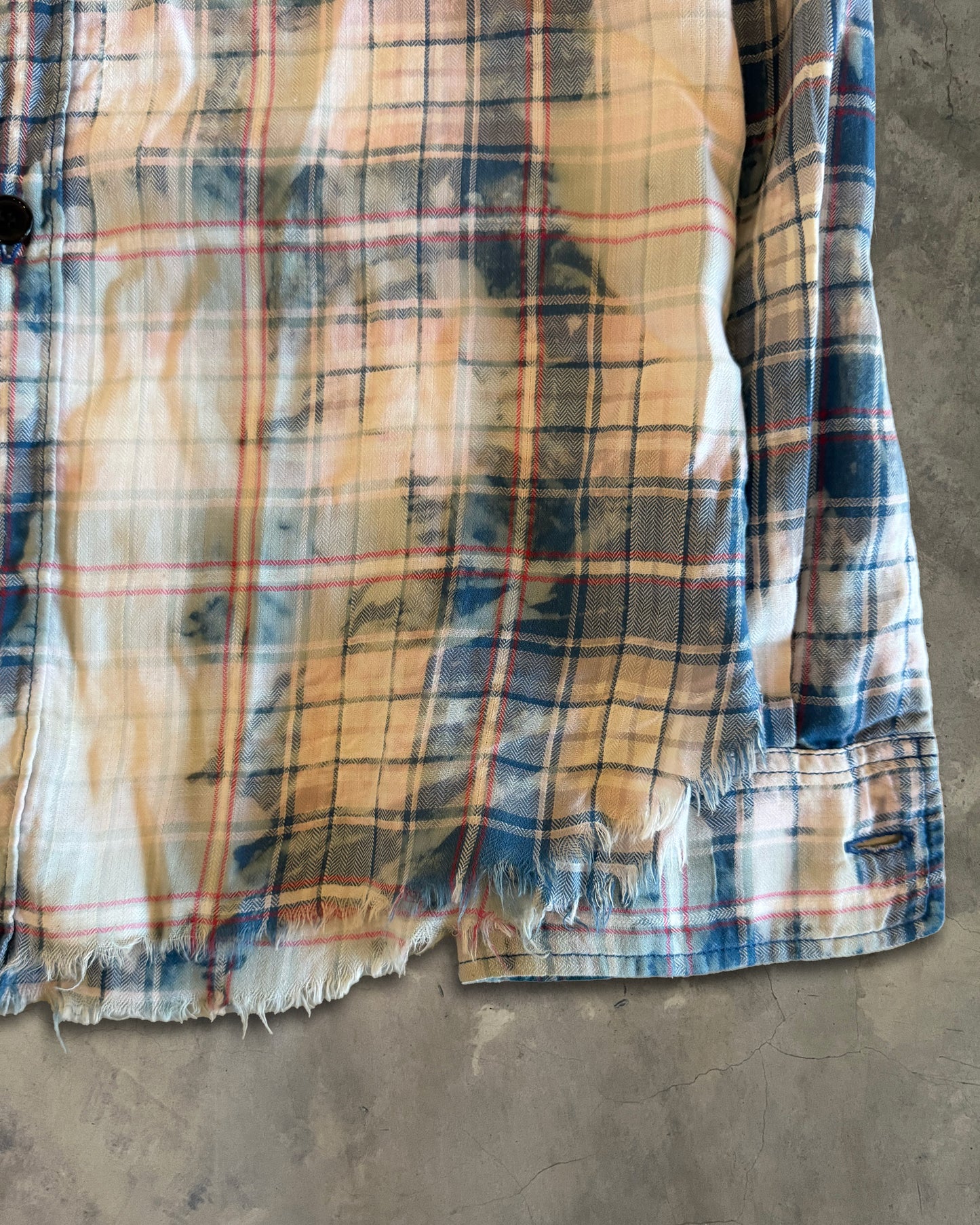 SAINT LAURENT SS2016  SURF SOUNDS FLANNEL