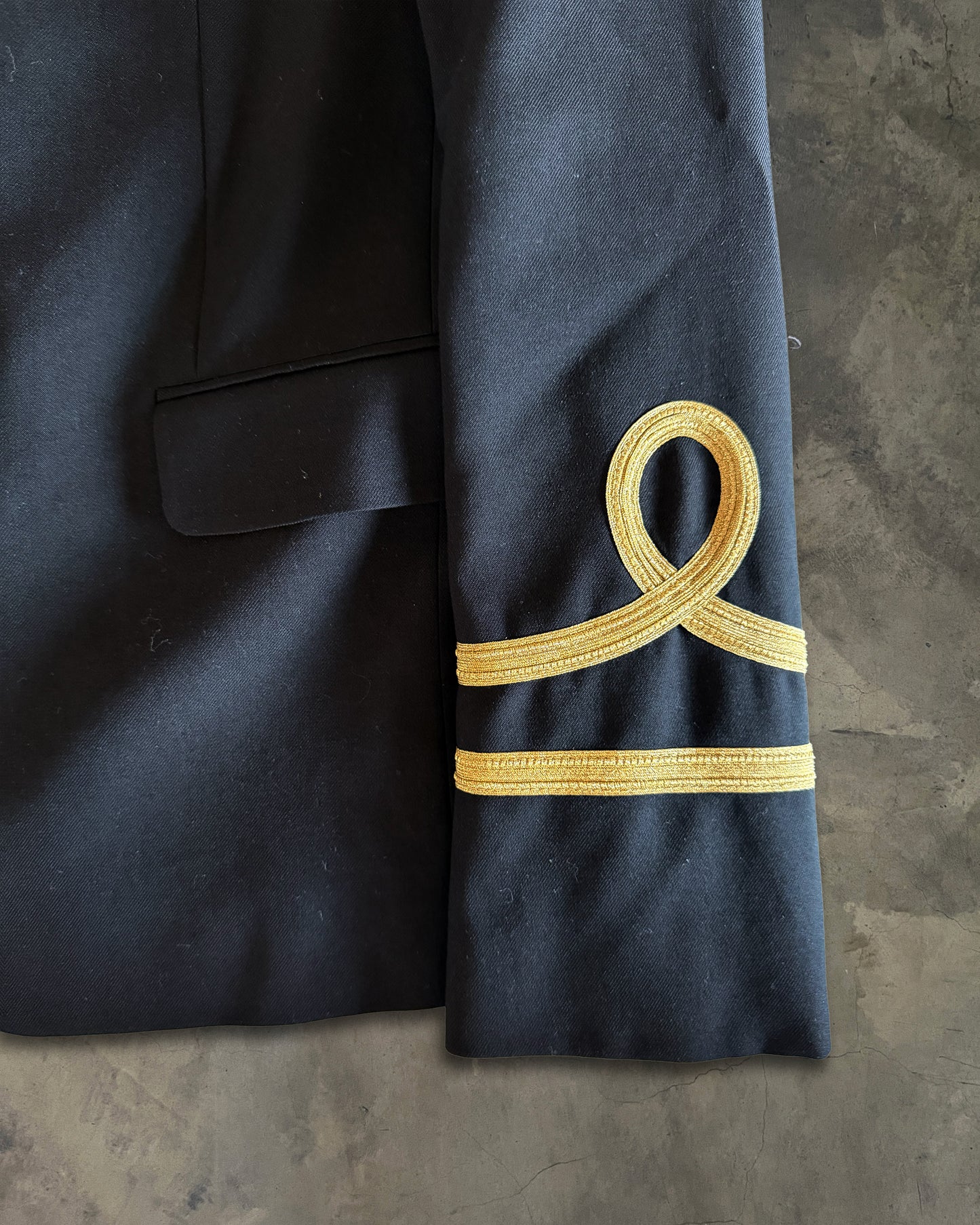 SAINT LAURENT SS2015 GOLDEN LINE CHINESE TUNIC JACKET