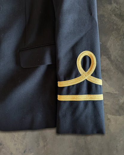 SAINT LAURENT SS2015 GOLDEN LINE CHINESE TUNIC JACKET