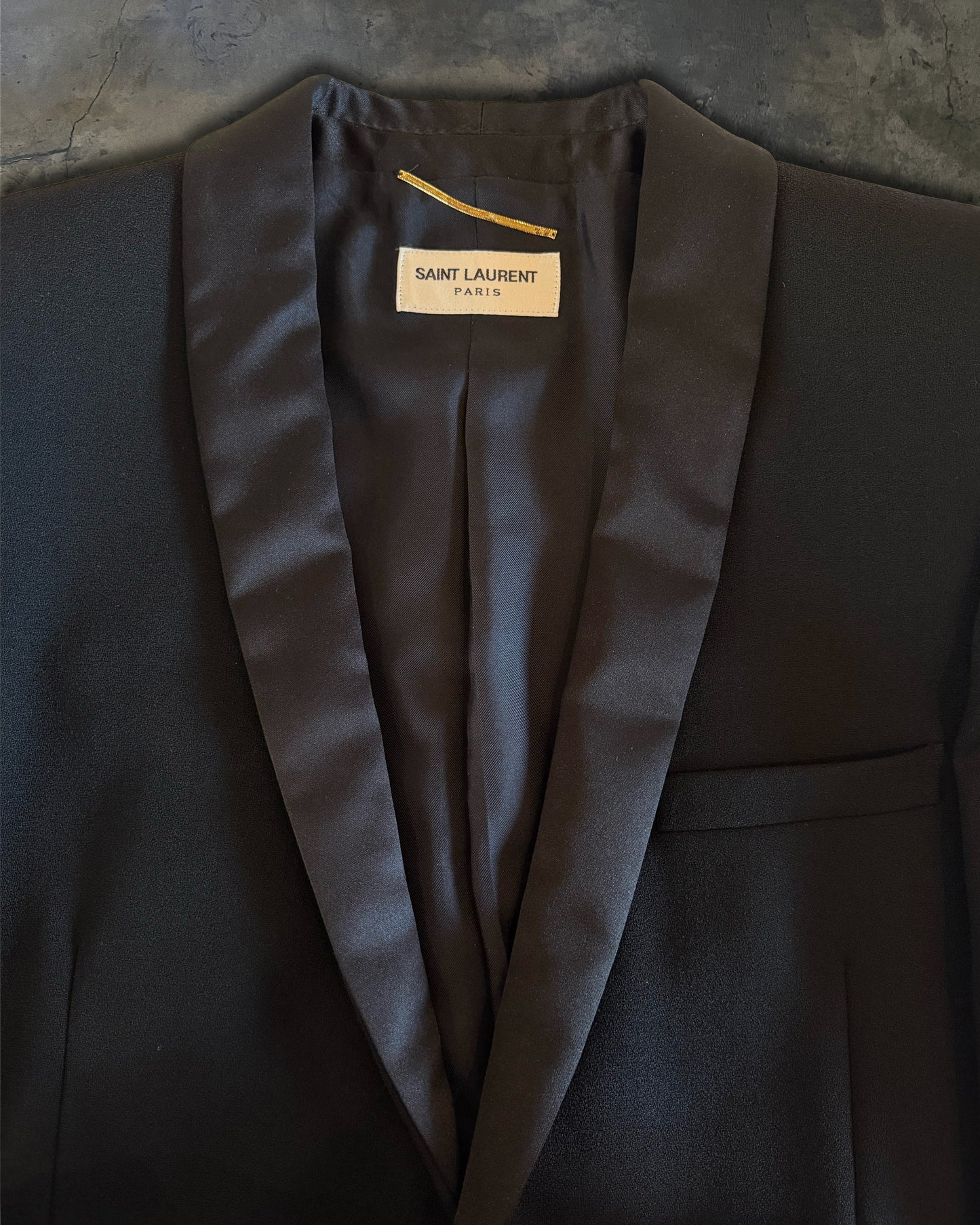 SAINT LAURENT FW2012 LE SMOKING BLAZER