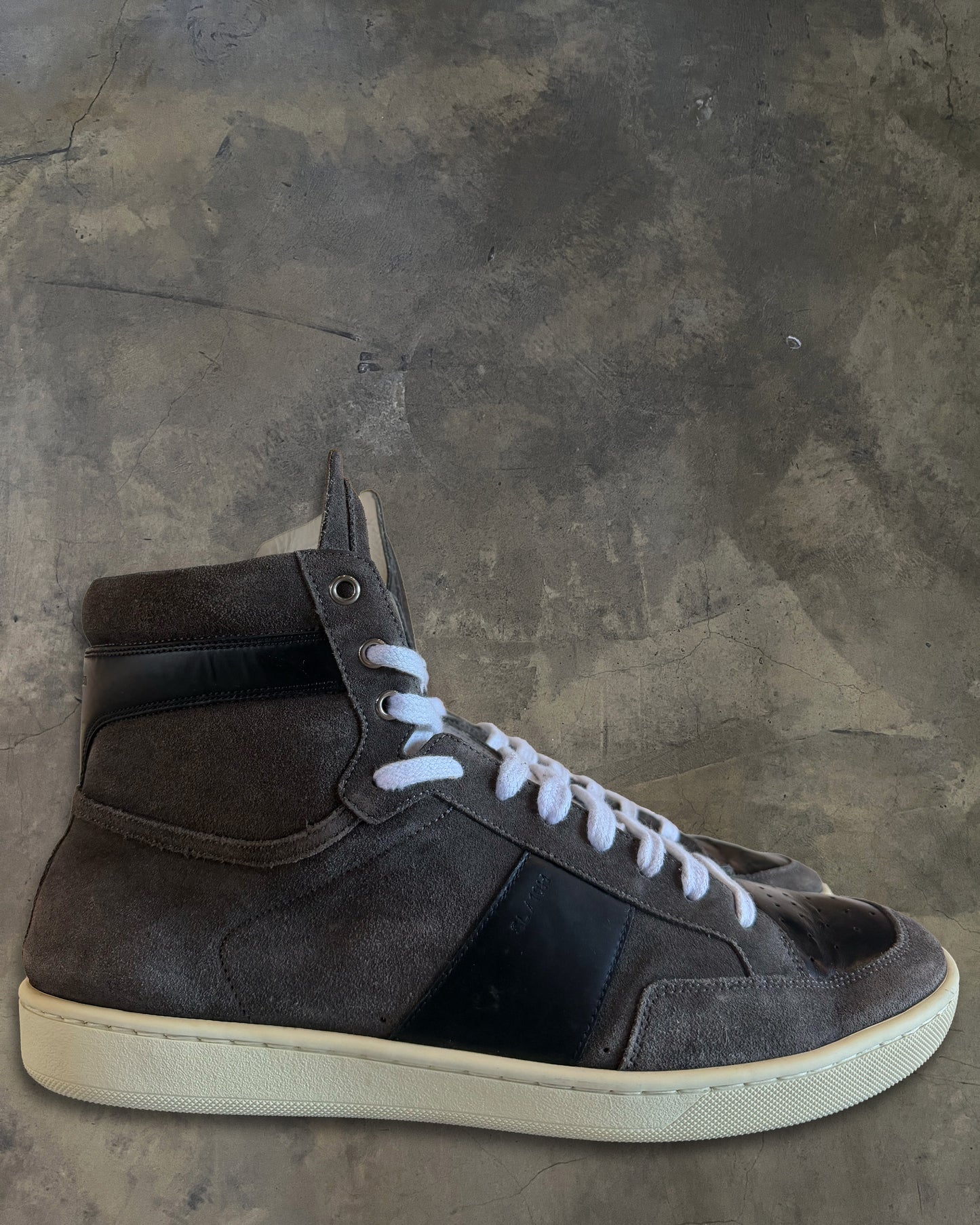 SAINT LAURENT SL/10H SUEDE SNEAKERS