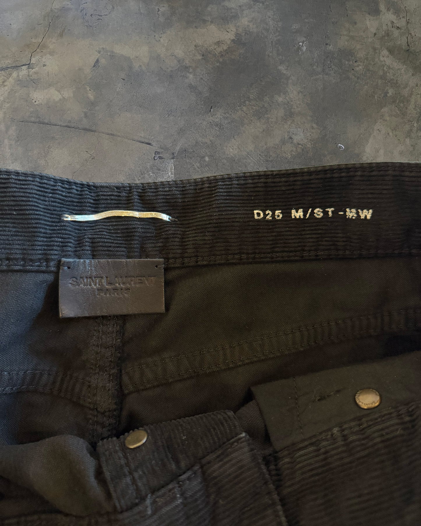 SAINT LAURENT FW2023 CORDUROY PANTS