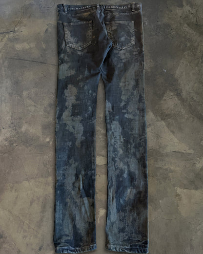 SAINT LAURENT RUNWAY AW2013 CHAIN CRASH DENIM