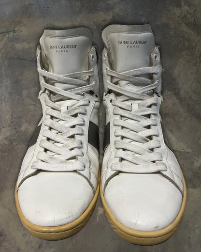 SAINT LAURENT AW2013 SL/02H HIGH TOP SNEAKERS