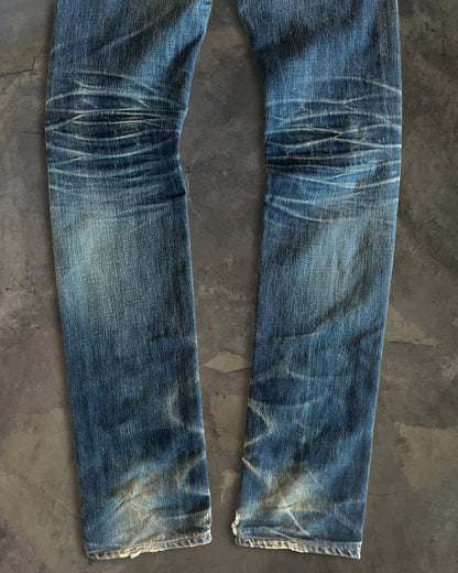 DIOR HOMME AW2008 ' LUMIERE DU NORD ' WASHED DENIM