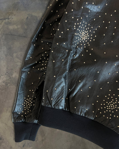 SAINT LAURENT FW2016 RIVET FIREWORKS LEATHER JACKET