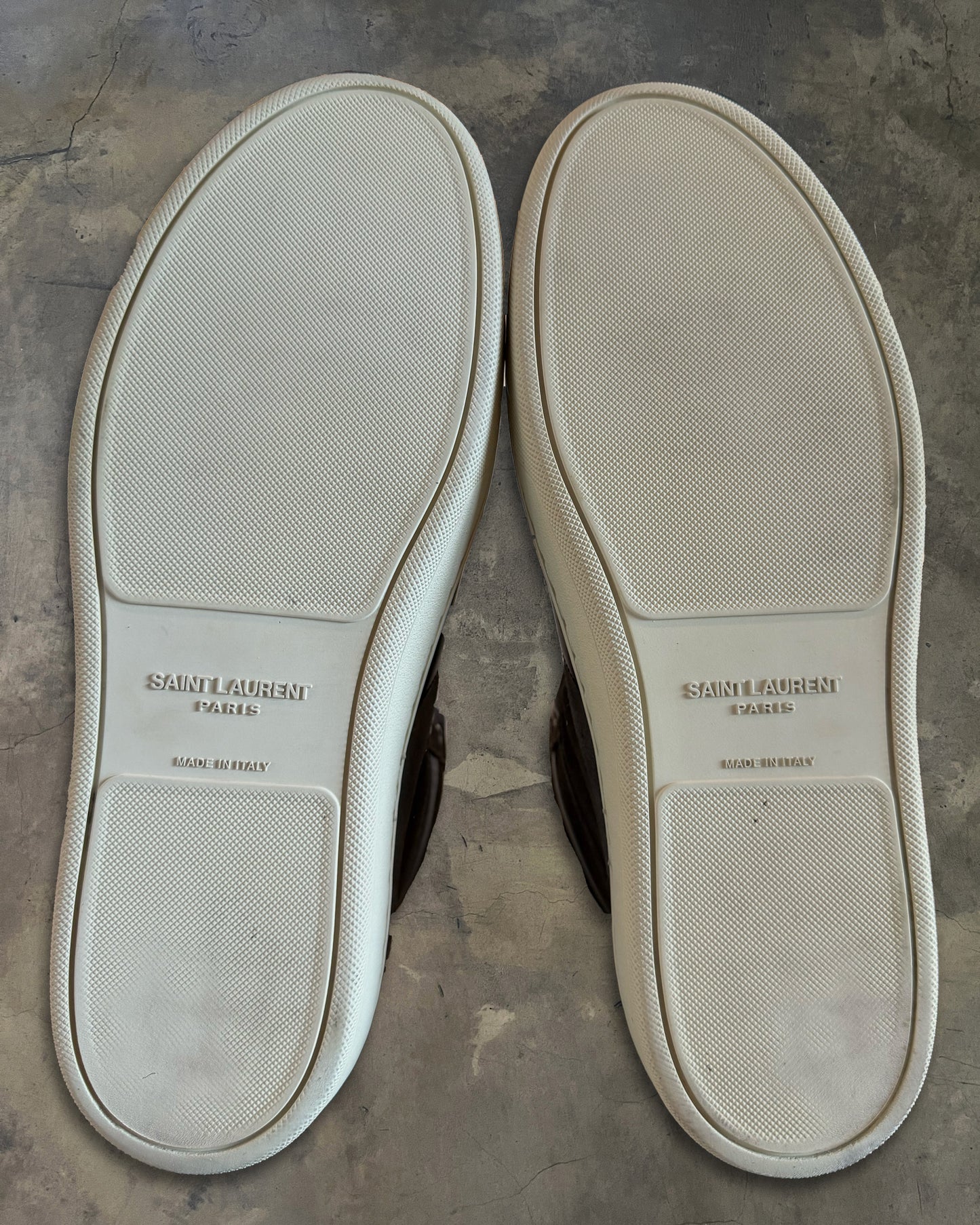 SAINT LAURENT SL/10H SUEDE SNEAKERS