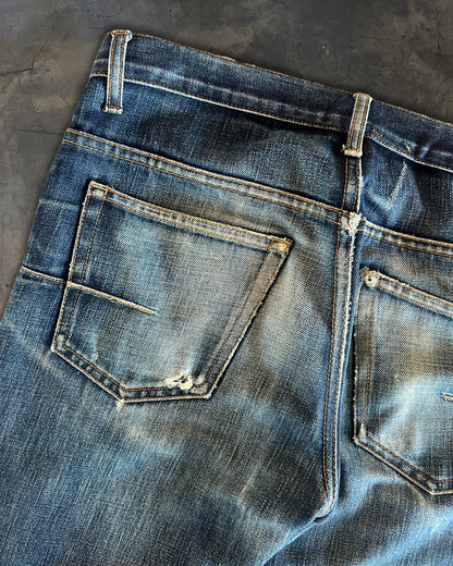 DIOR HOMME AW2008 ' LUMIERE DU NORD ' WASHED DENIM