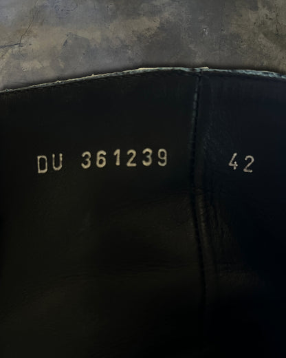 SAINT LAURENT FW2013 SUEDE COWBOY BOOTS