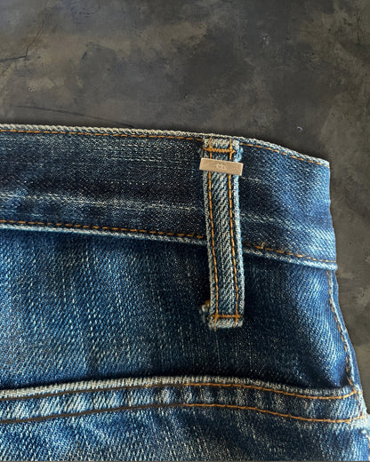 DIOR HOMME AW2008 ' LUMIERE DU NORD ' WASHED DENIM