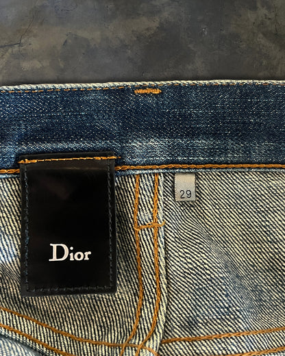 DIOR HOMME AW2008 ' LUMIERE DU NORD ' WASHED DENIM