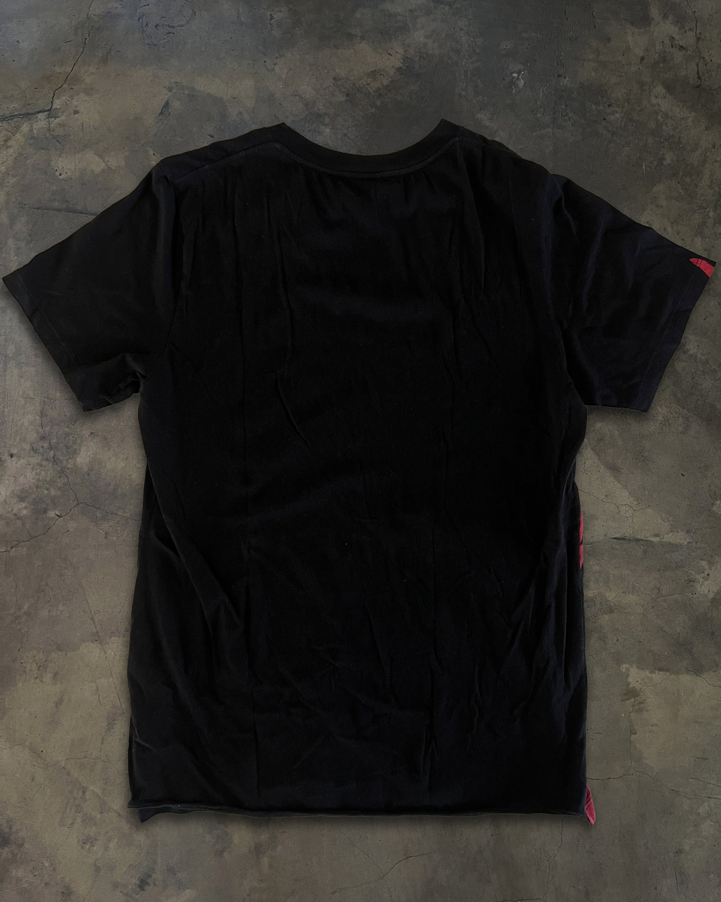 SAINT LAURENT 2017 BLACK FLAME T SHIRT