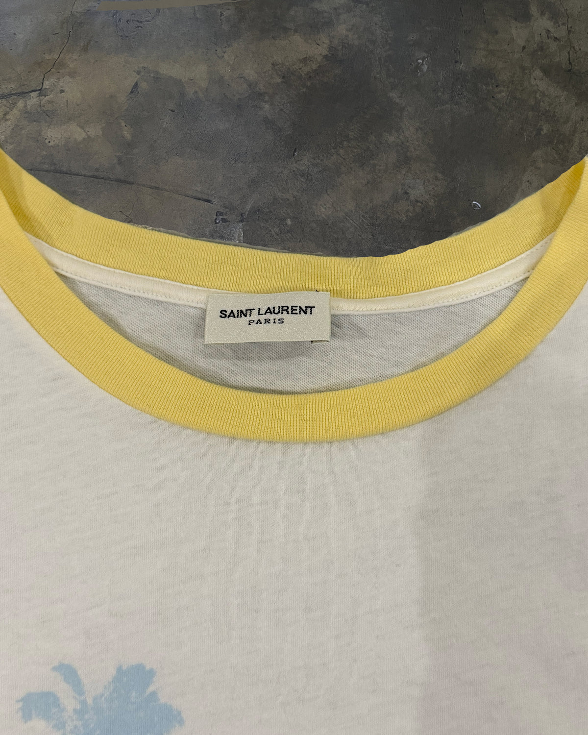 SAINT LAURENT SS2017 "WAITING FOR SUNSET" RINGER TEE