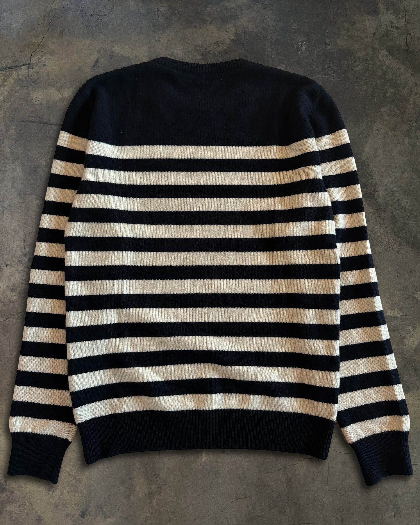 SAINT LAURENT FW2015 STRIPED SWEATER