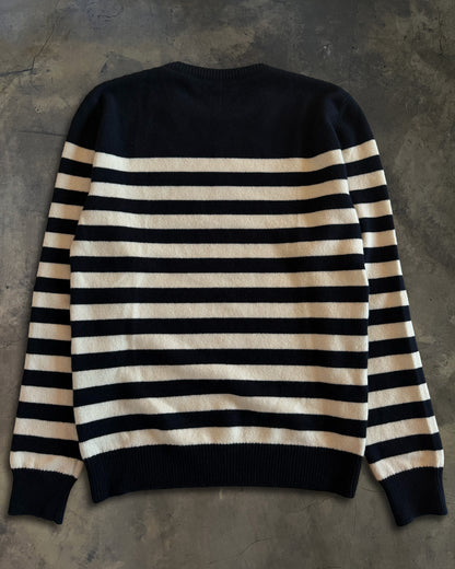 SAINT LAURENT FW2015 STRIPED SWEATER