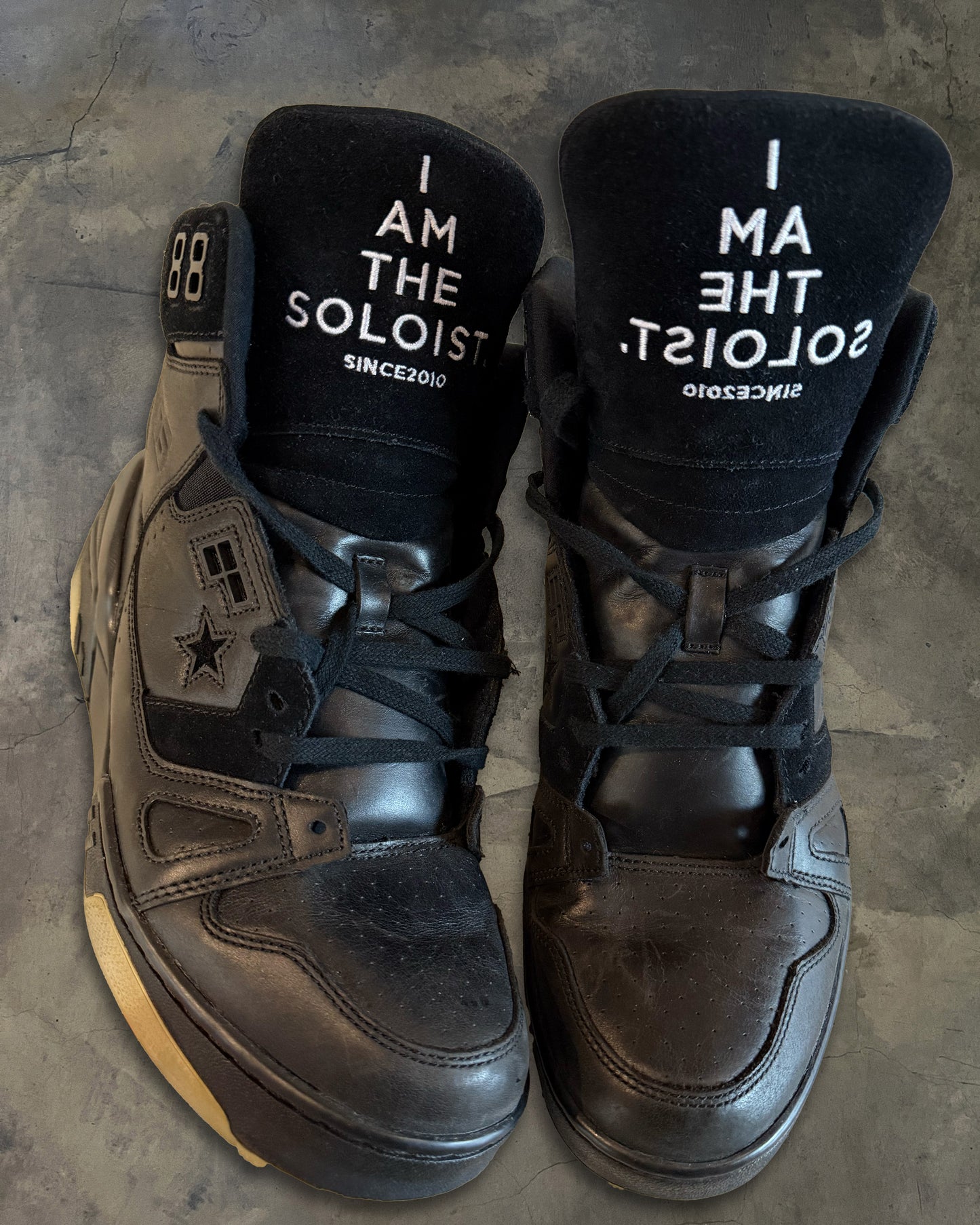 TAKAHIRO THE SOLOIST X CONVERSE HIGHTOP SNEAKERS