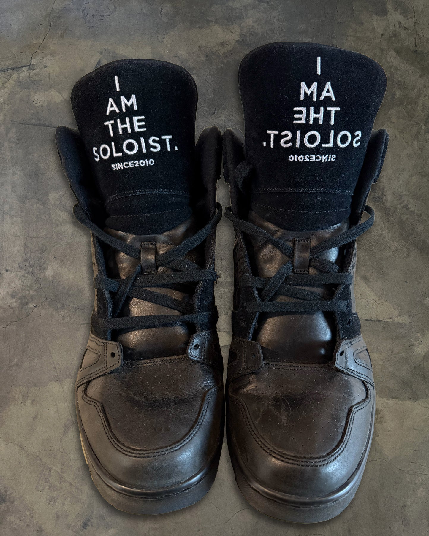 TAKAHIRO THE SOLOIST X CONVERSE HIGHTOP SNEAKERS