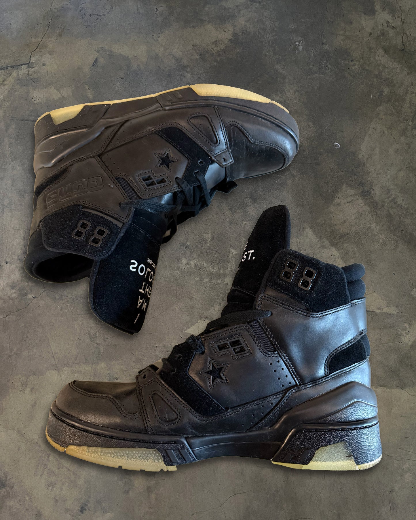 TAKAHIRO THE SOLOIST X CONVERSE HIGHTOP SNEAKERS