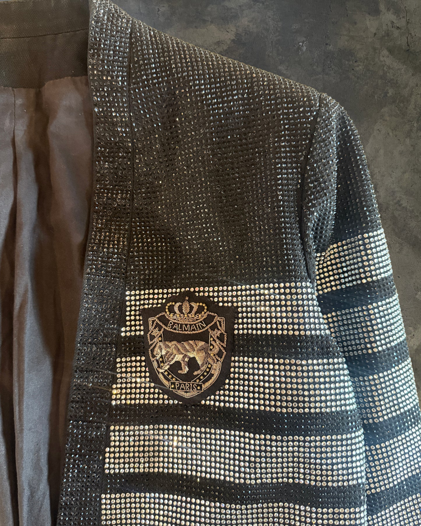 BALMAIN SS2017 VESTE SPENCER JACKET