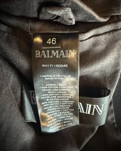 BALMAIN SS2017 VESTE SPENCER JACKET