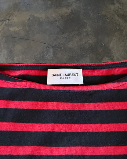 SAINT LAURENT AW2015 STRIPED LONG SLEEVE