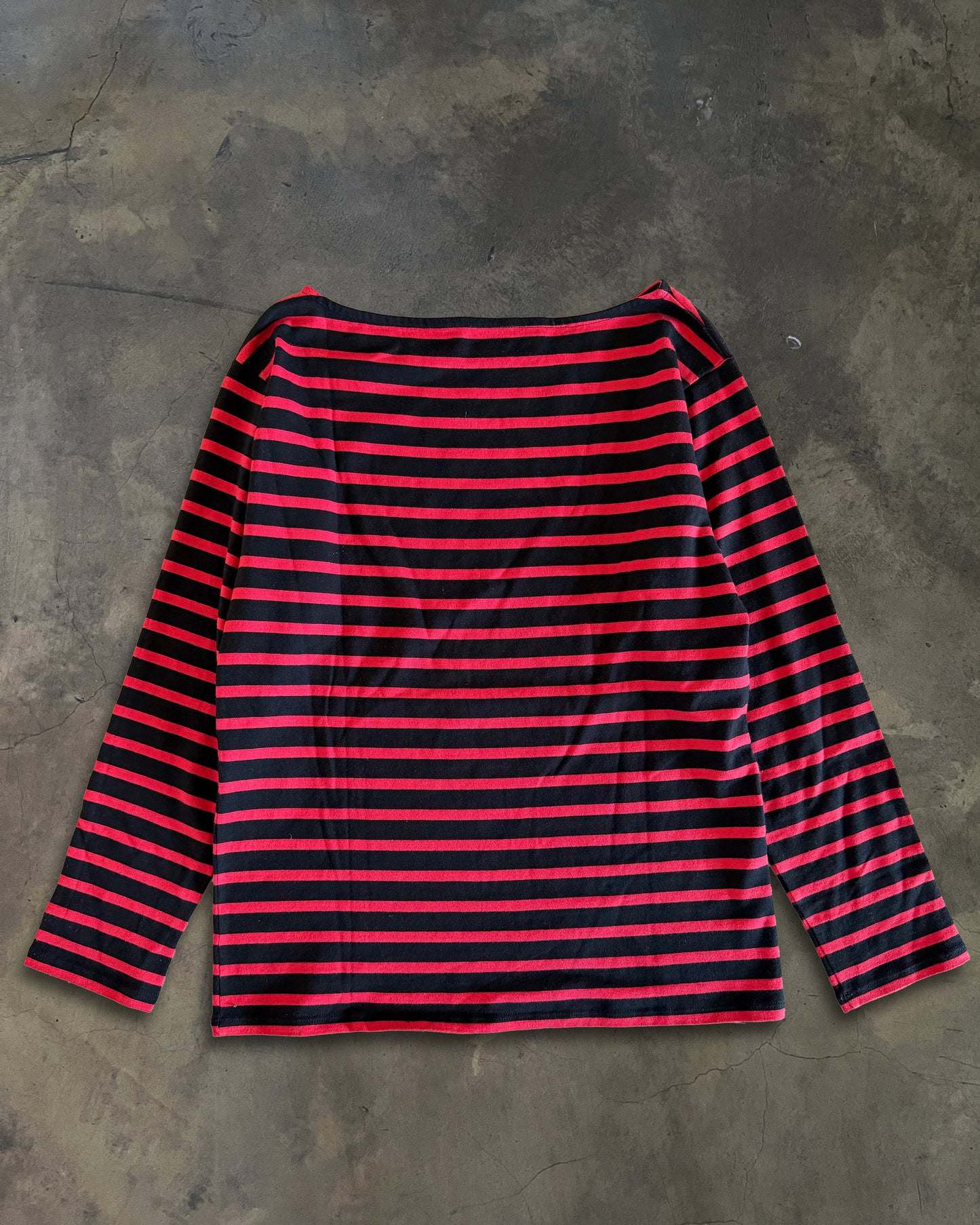 SAINT LAURENT AW2015 STRIPED LONG SLEEVE