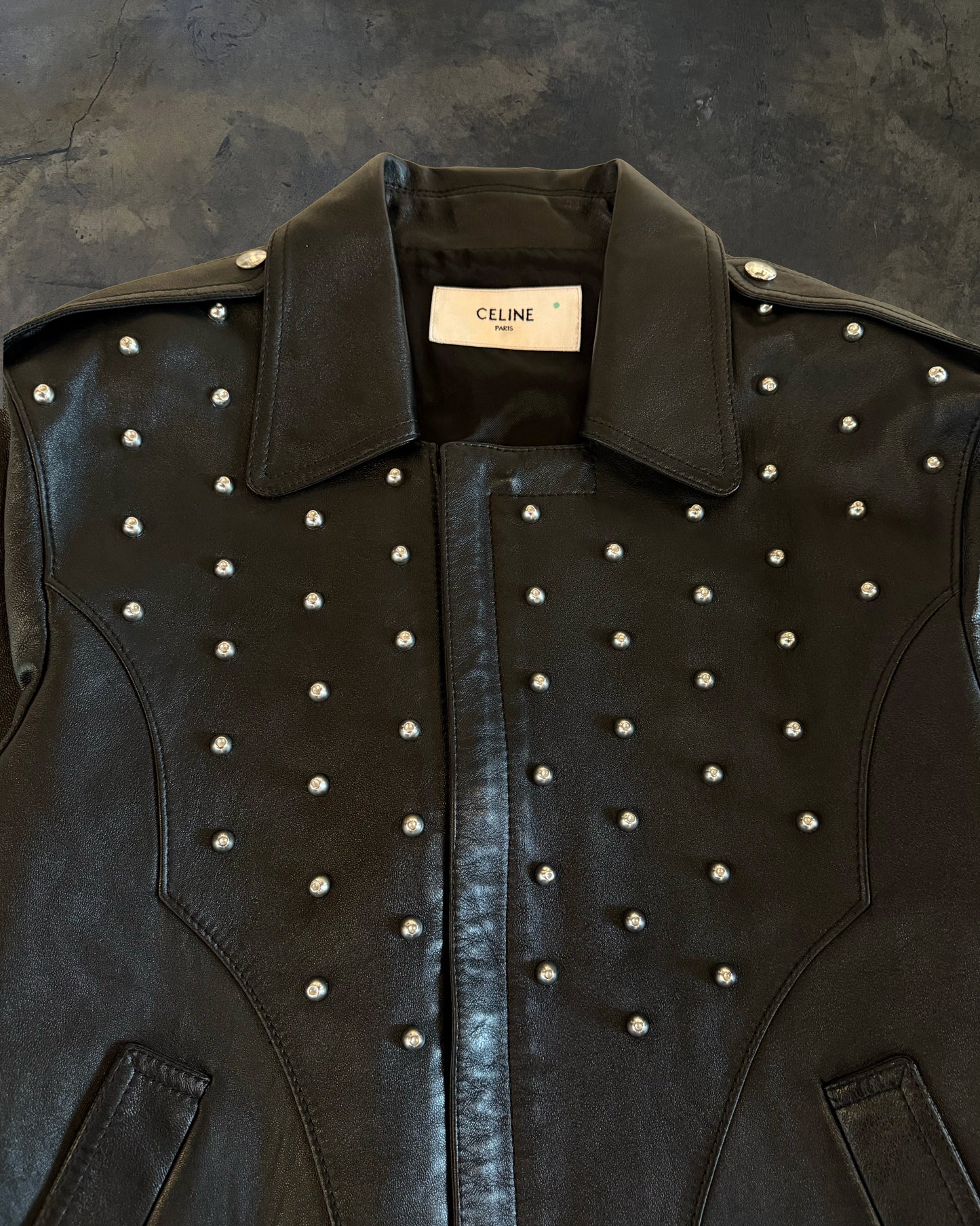 1/1 CELINE SS2022 STUDDED JACKET