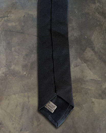 DIOR HOMME SS2009 SILK SPIDER EMBROIDERED SKINNY TIE