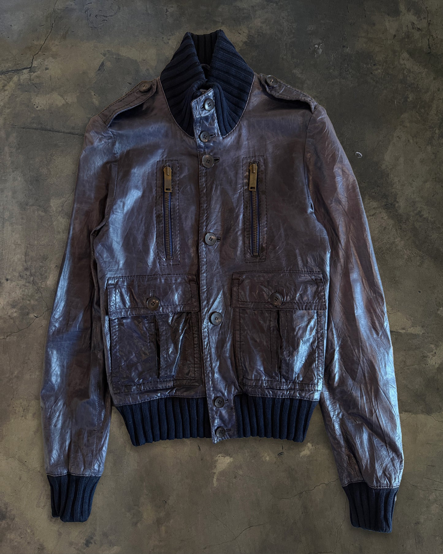 GUCCI AW2009 MADONNA LEATHER JACKET