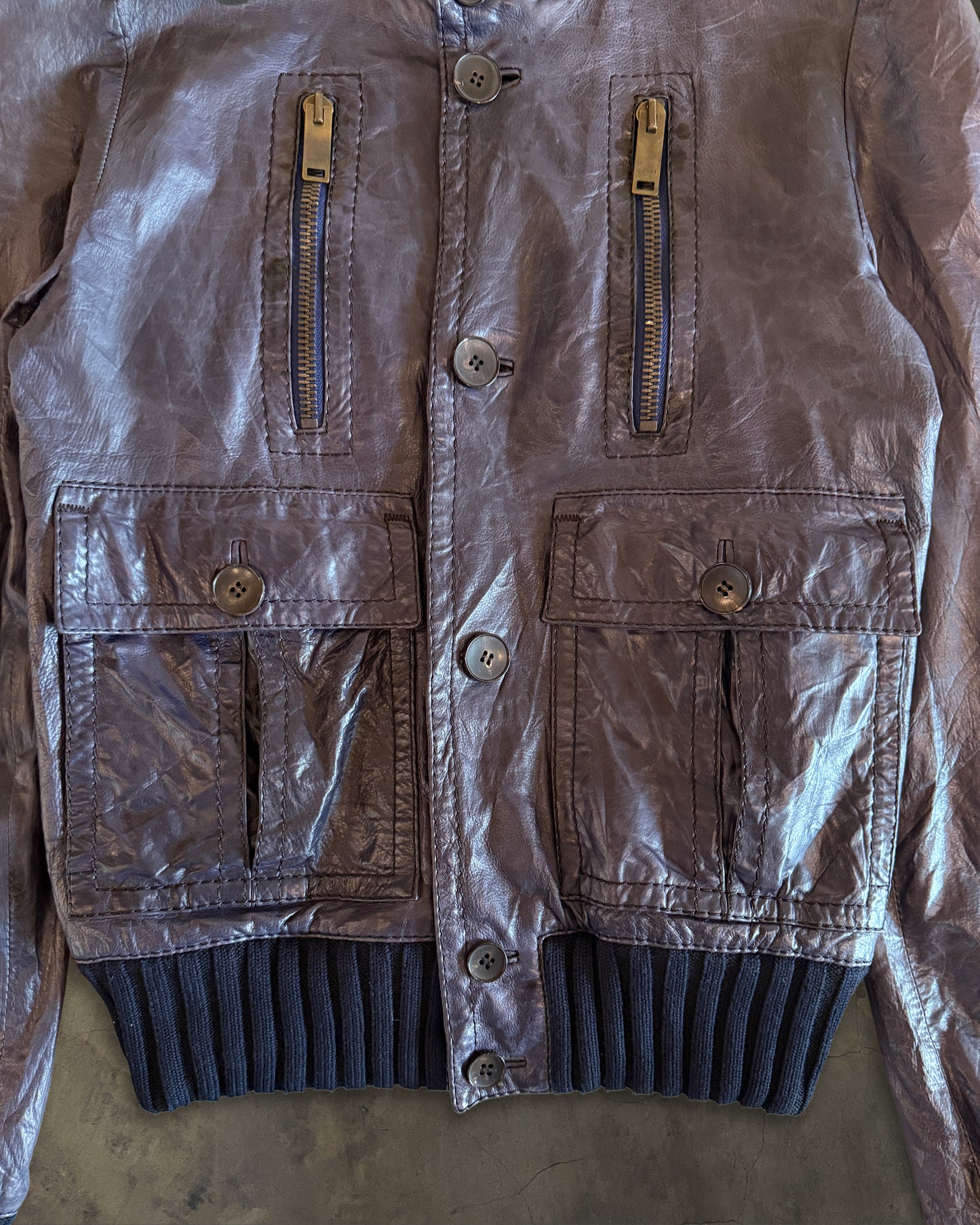 GUCCI AW2009 MADONNA LEATHER JACKET