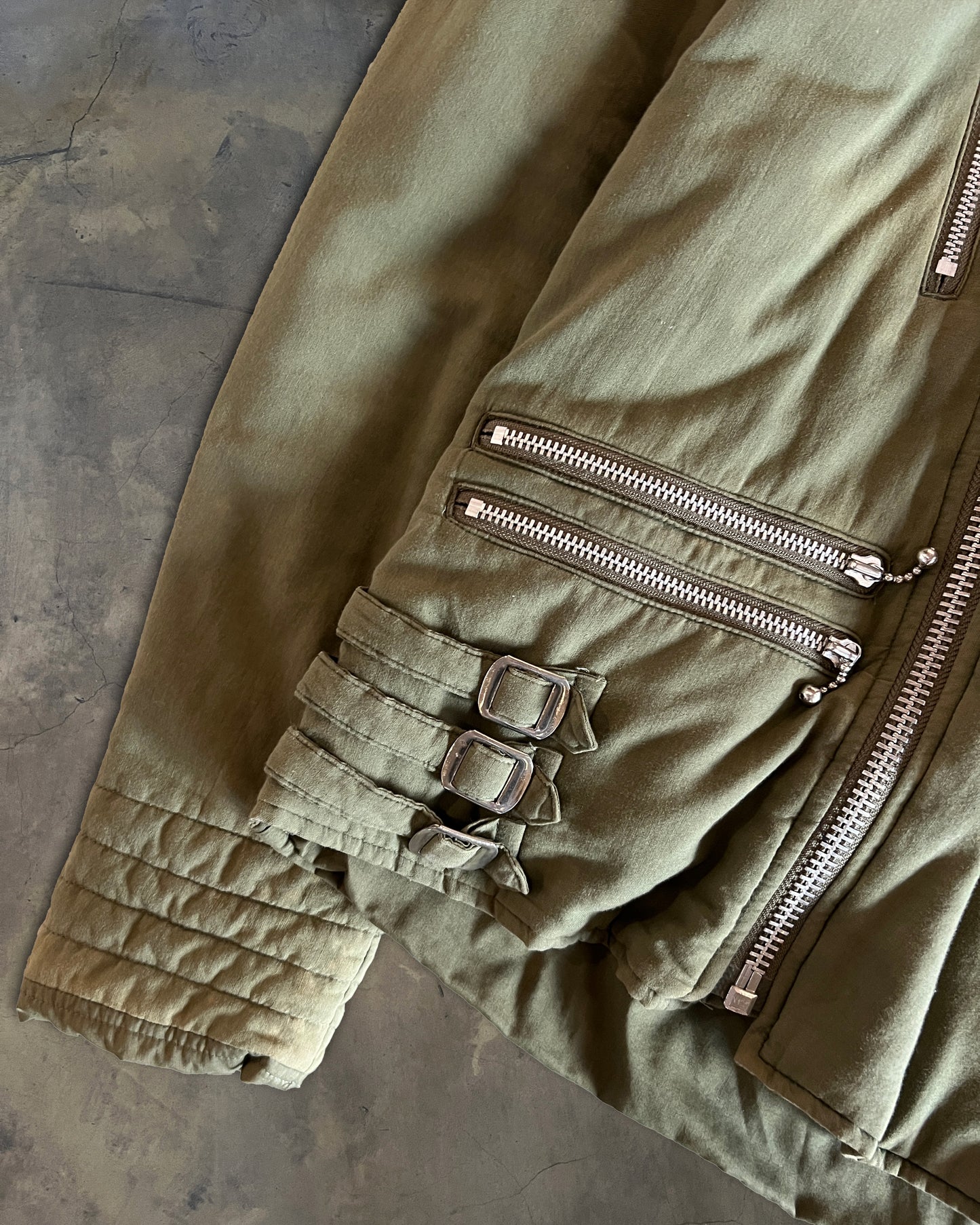 UNDERCOVER AW2004 " BUT BEAUTIFUL" OCCUPATIONAL THERAPY RIDERS JACKET