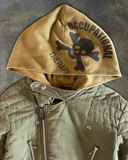 UNDERCOVER AW2004 " BUT BEAUTIFUL" OCCUPATIONAL THERAPY RIDERS JACKET