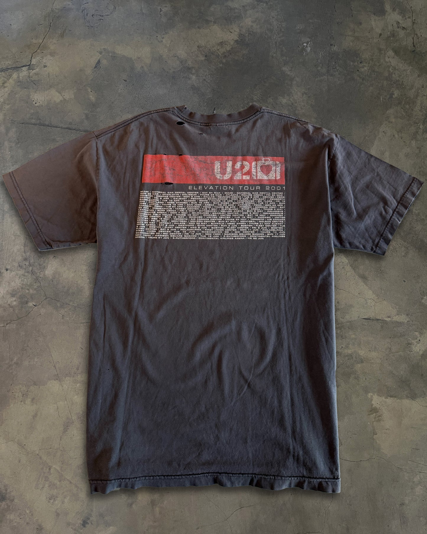 VINTAGE U2 ELEVATION TOUR TEE