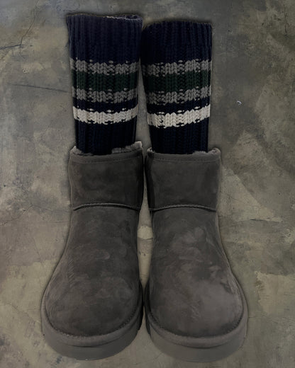 SACAI X UGG KNIT CLASSIC BOOTS