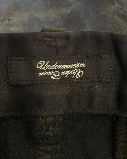 UNDERCOVER AW2009 EARMUFF MANIAC 78 DESTROYED DENIM